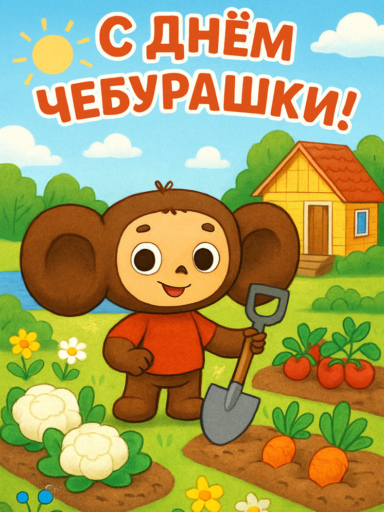 20 августа свой День рождения отмечает Чебурашка